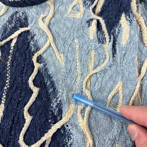 Vintage Coogi Australia Knit Classic Sweater Men's Medium - Picture 9 of 13